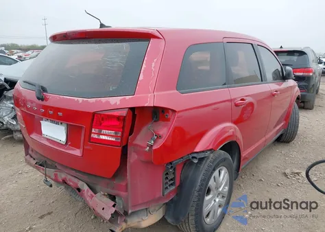 2014 Dodge Journey American Value Pkg z USA, uszkodzony, nr VIN 3C4PDCAB3ET310741